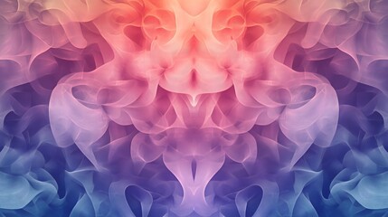 Fototapeta premium Abstract Colorful Swirling Fabric Design Pattern