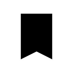 Bookmark icon. Tab icon. Vector label.