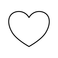 Heart icon. Like icon. Favorite icon. Vector heart.