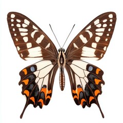 Naklejka premium Enhance your space with a stunning Speckled Wood Butterfly decal, perfect for nature lovers and decor enthusiasts alike.