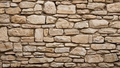 Fototapeta premium old beige stone wall background texture