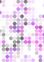 abstract background with pink circles