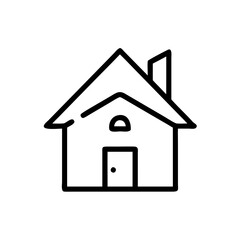 house icon on white background
