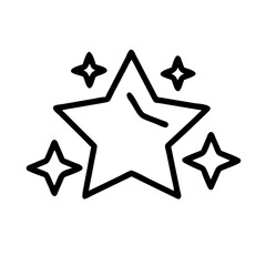 Obraz premium star icon vector illustration