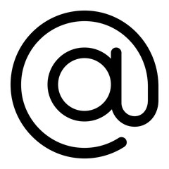 at icon for illustration