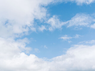 春の変わり易い天気 　青空と雲23