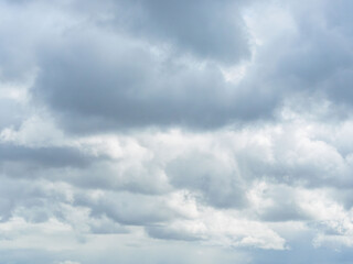 Obraz premium 春の雲の多い空15