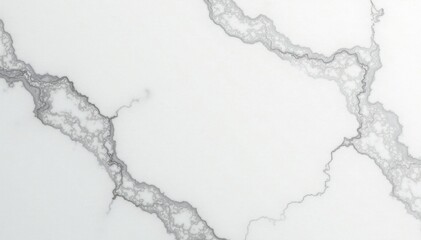 Obraz premium Swirling white marble, gray veining, coarse texture, luxury, mineral, bright