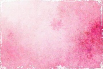 Soft pink watercolor wash, distressed grunge texture, splashed, brush
