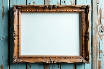 Rustic, weathered wood frame, distressed finish, wood grain, retro, vintage background