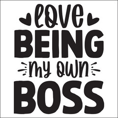 Girl Boss SVG Design Eps
