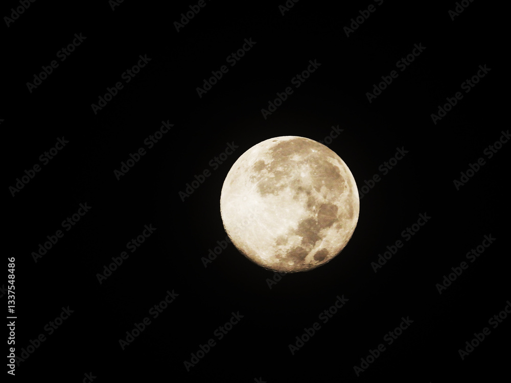 Wall mural lunar crater forms when an asteroid, meteoroid, or comet typically moving faster than the speed of s