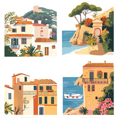 Majestic Majorca Landscape Posters for Spain Travel Destinations