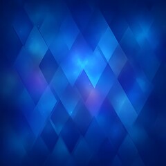 Obraz premium Abstract blue diamond pattern background