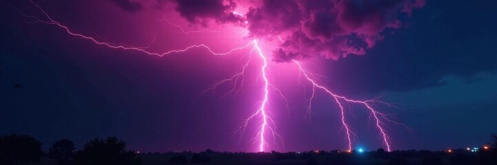 Isolated electric storm, vibrant bolts on black , lightning, wallpaper, discharge