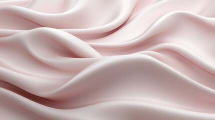 Obraz premium Soft Pink Draped Fabric Abstract Background