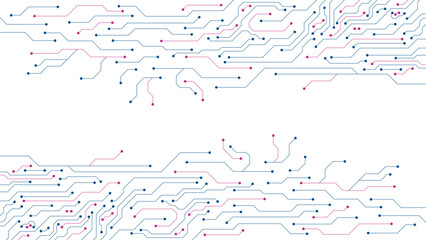 Circuit board technology background. Electronic motherboard and engineering concept design