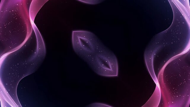 Futuristic Energy Particles Background Animation