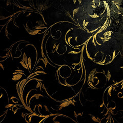 Black and gold back ground designs