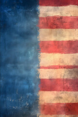 a background texture depicts an american flag subtle grunge light rock and roll patriotic southern americana