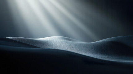 Fototapeta premium Gradient-lit abstract backdrop evoking a serene and imaginative ambiance. 