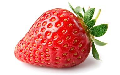 Close-up of a Single Strawberry
