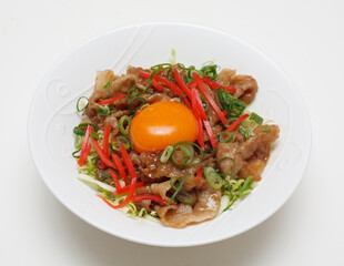 　豚バラ丼