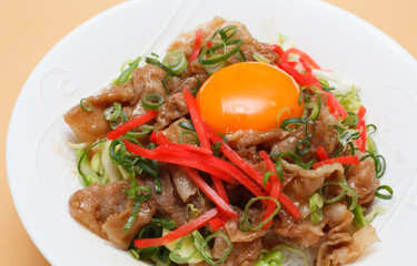 　豚バラ丼