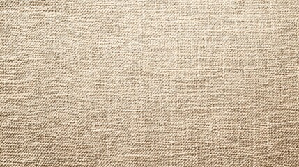 Close up view of a woven beige fabric material