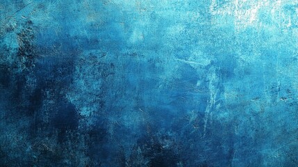Obraz premium A textured surface displays varying shades of cool blue colors