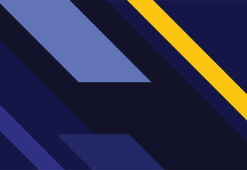 Minimalist geometric background. Dynamic shapes composition. Vector illustration.