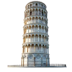Photo sur Plexiglas Architectural marvel iconic Leaning Tower of Pisa historic italian landmark