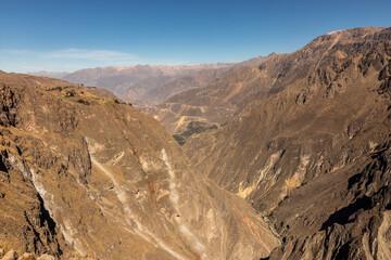 View of Colca canyon, Peru