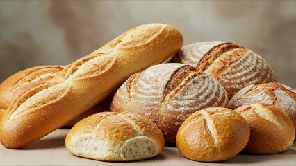 Assorted Artisan Bread Loaves