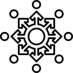 Diffusion Icon