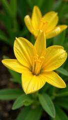 Fototapeta premium Intricate stamen cluster, vibrant yellow center , flora, poppy, center