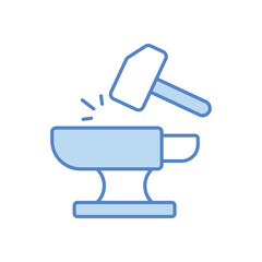 Anvil vector icon 