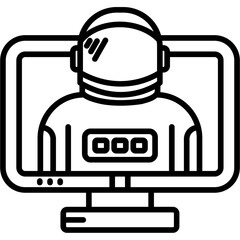 Astronaut Icon