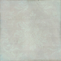 Paper vintage damask and baroque, floral seamless ornamental pattern fabric background 