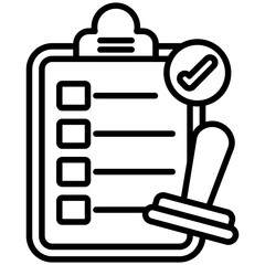 Obraz premium Validation Icon