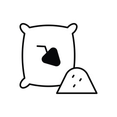 Cement vector icon 