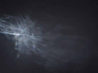 Reflection in the dark for an energy or abstract mystery background.   