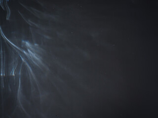 Reflection in the dark for an energy or abstract mystery background.   