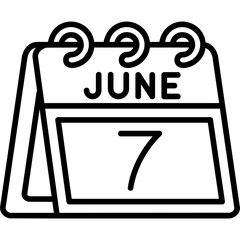 7th June Icon