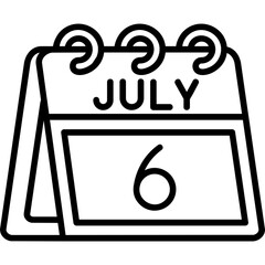 6th July Icon