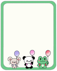 귀여운 프레임