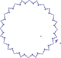 Abstract mandala gradient vector illustration  with different forms. Perfect for backgrounds, wallpapers, and textiles.