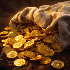 Unlocking Golden Wealth: Treasure Trove of Gold Coins and Crypto Currency for Investment and Financial Growth