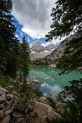 Delta Lake in Grand Teton National Park