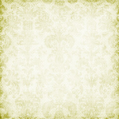 Paper vintage damask and baroque, floral seamless ornamental pattern fabric background 